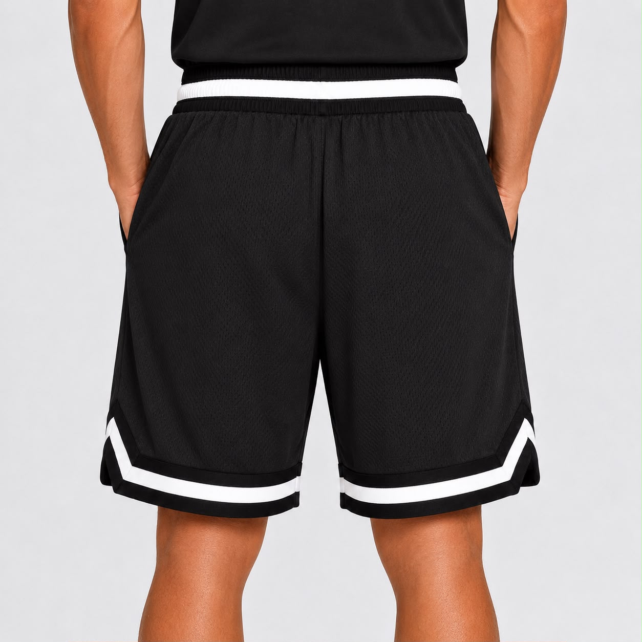 Men’s Basketball Shorts UR-16 – Black