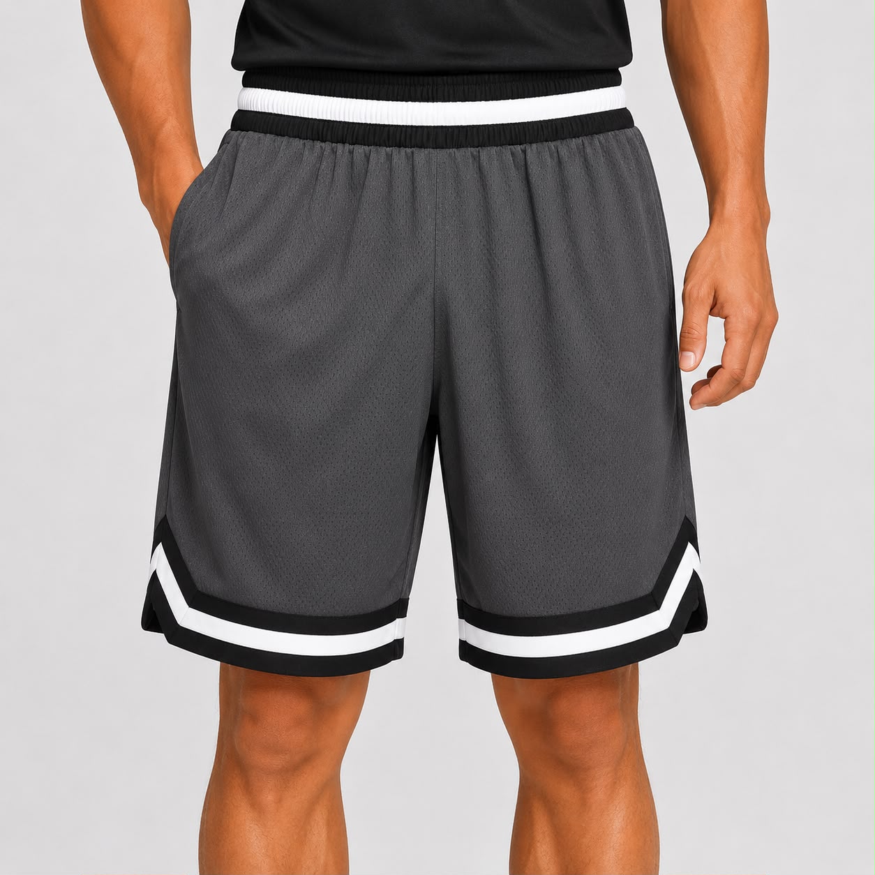 Men’s Basketball Shorts UR-16 – Dark Grey