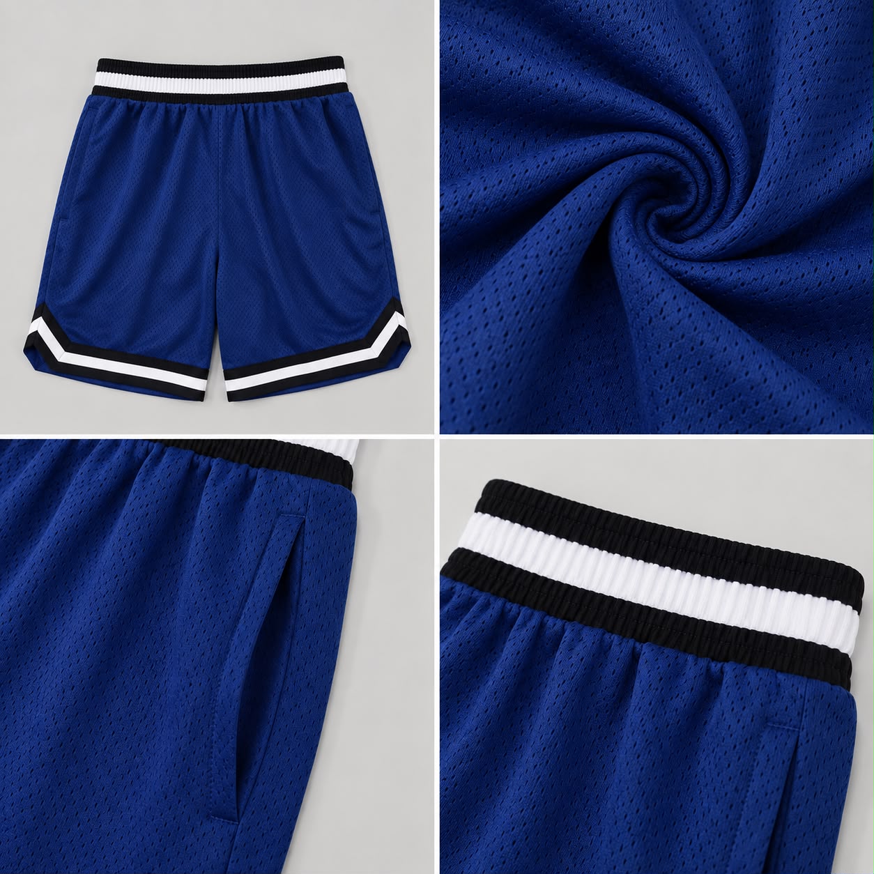 Men’s Basketball Shorts UR-16 – Royal Blue