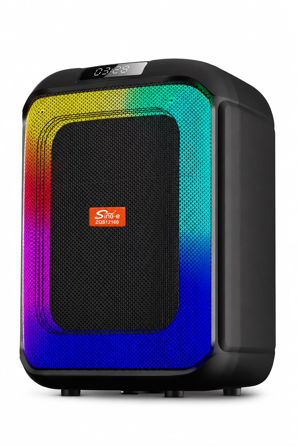 ZQS12160 12-Inch Bluetooth RGB Karaoke Party Speaker