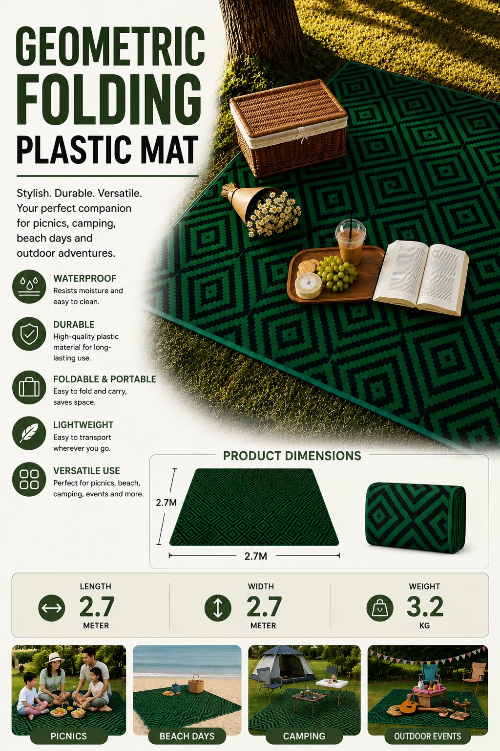 Plastic Outdoor Mat