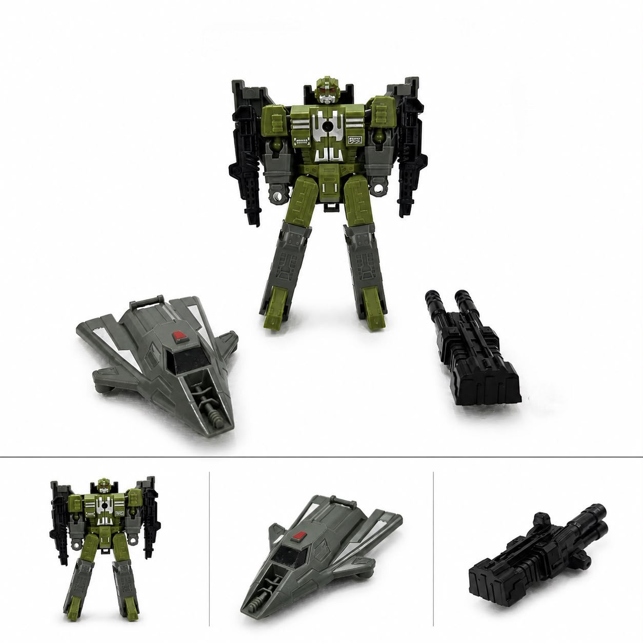 2-in-1 Military Fighter Jet Toy