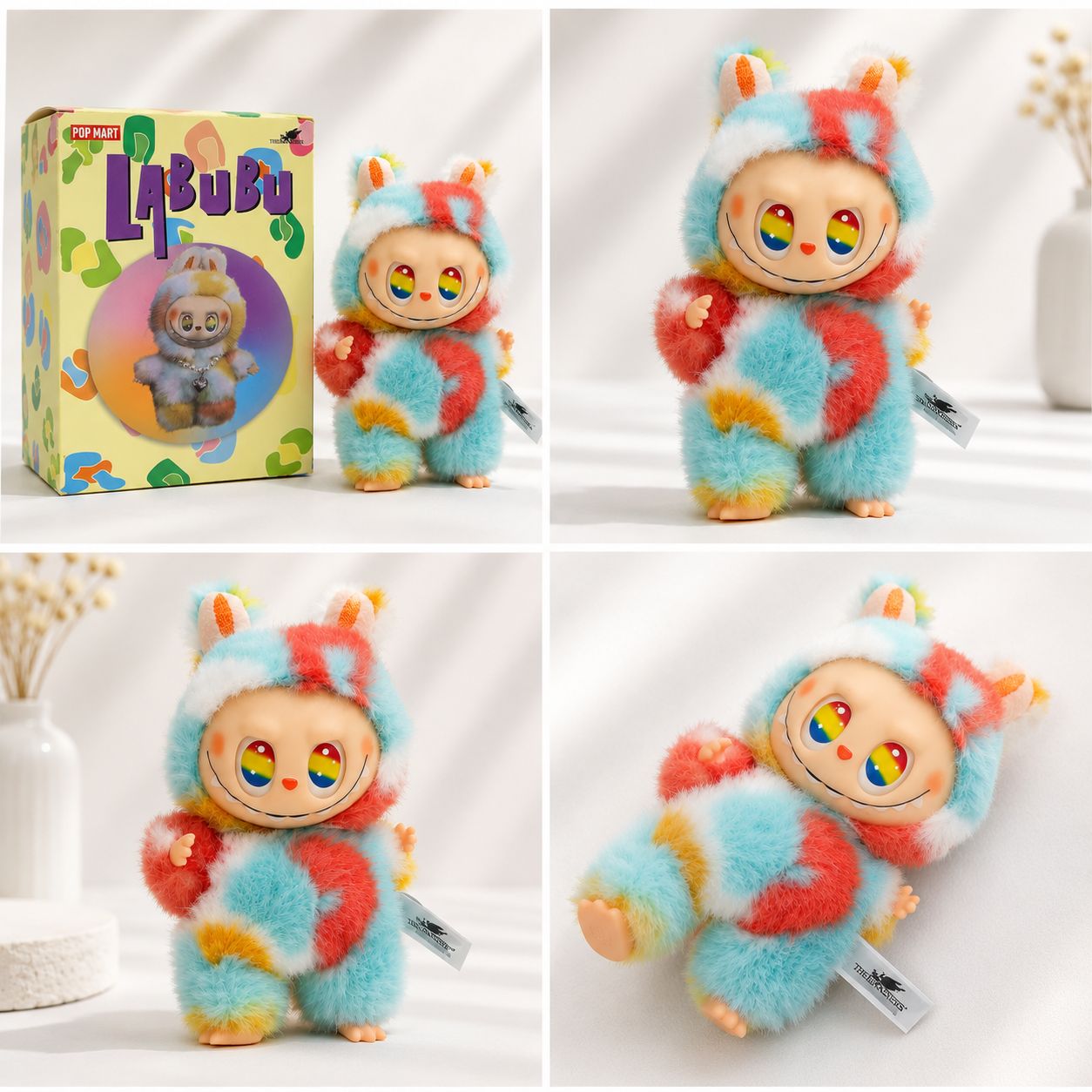 Labubu Vinyl Plush Pendant  – Assorted Designs