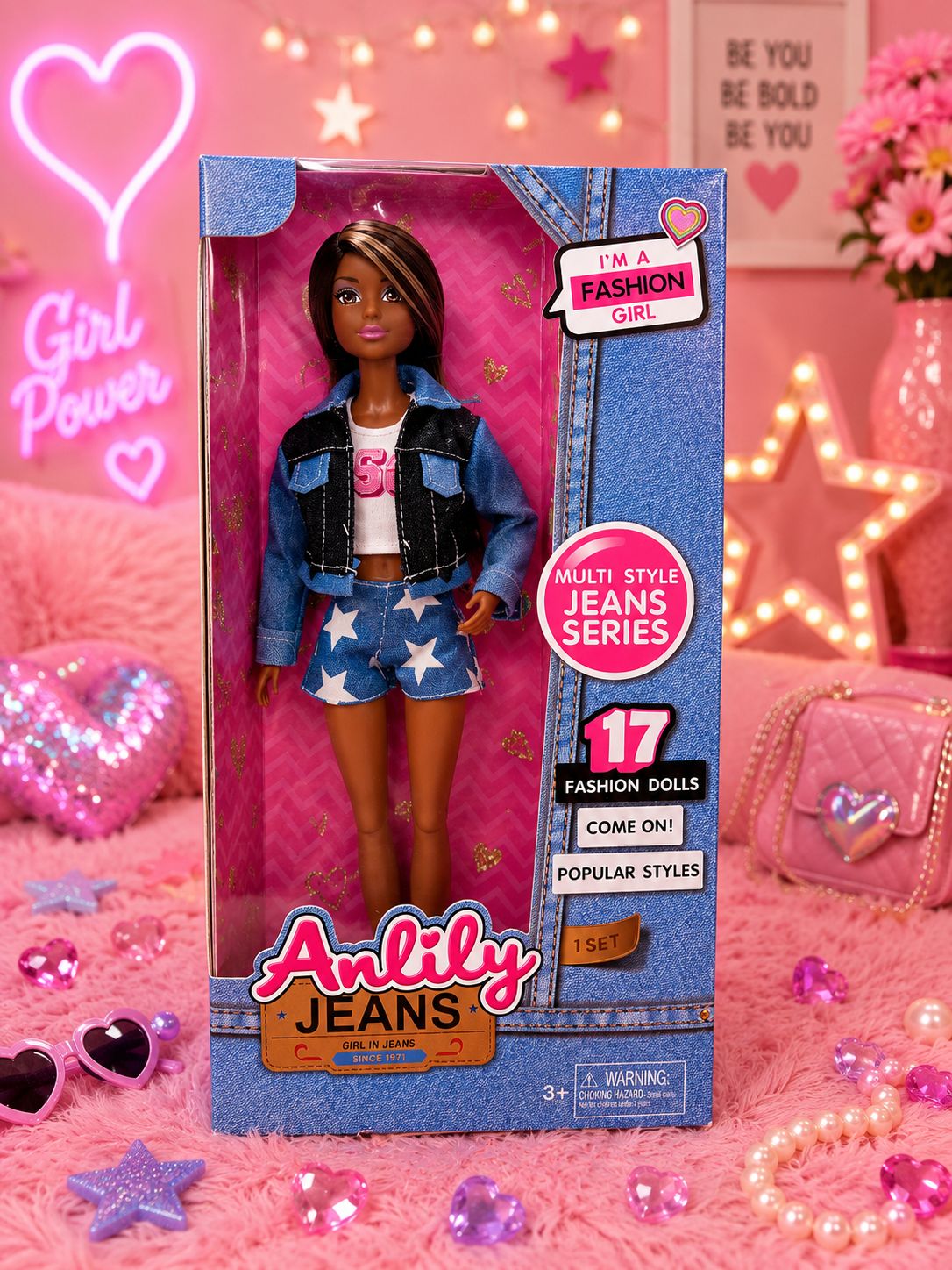 Anlily Jeans Series Fashion Doll