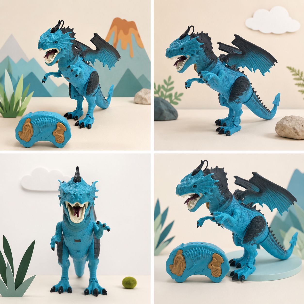 Dinosaur Planet Remote-Controlled Walking Spray Dragon
