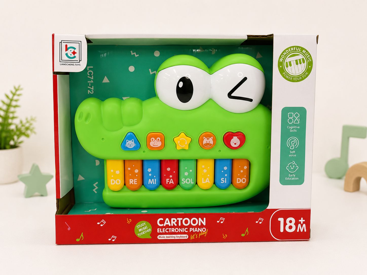 Kids’ Crocodile Electronic Musical Piano
