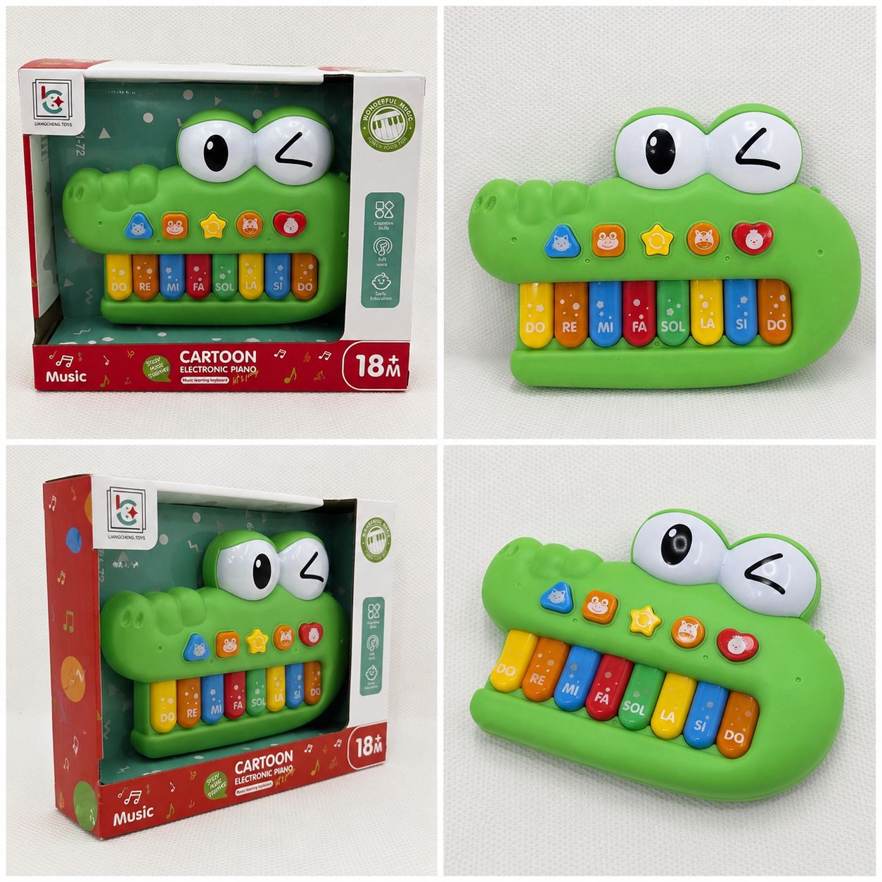 Kids’ Crocodile Electronic Musical Piano