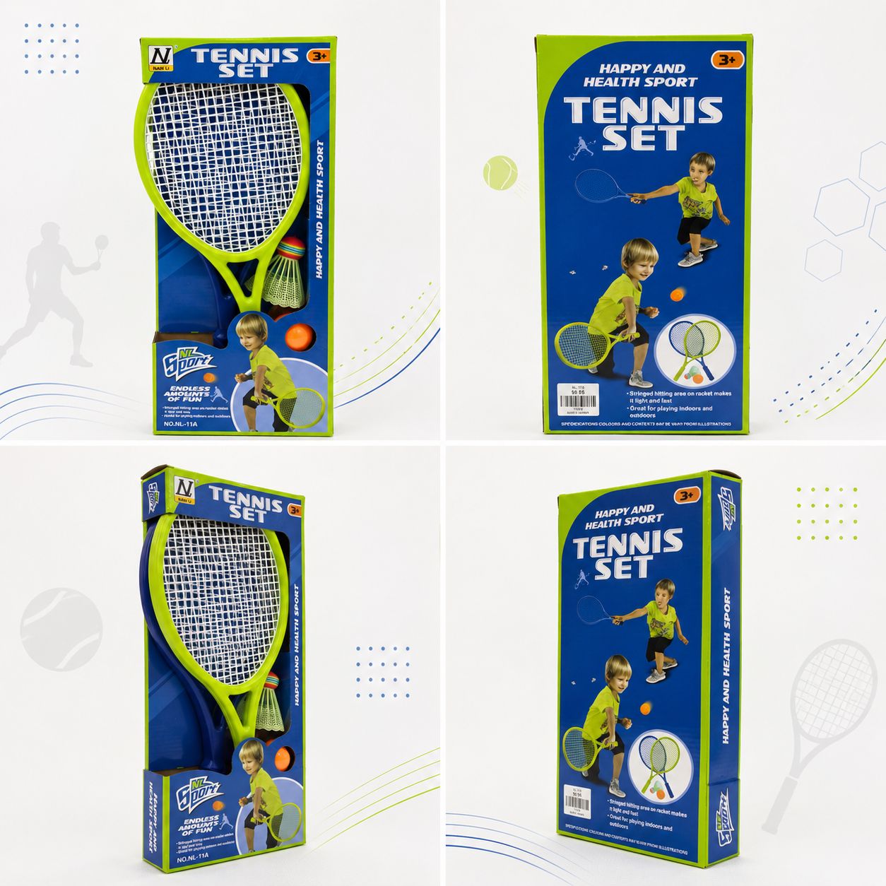 Kids’ Indoor & Outdoor Tennis Set