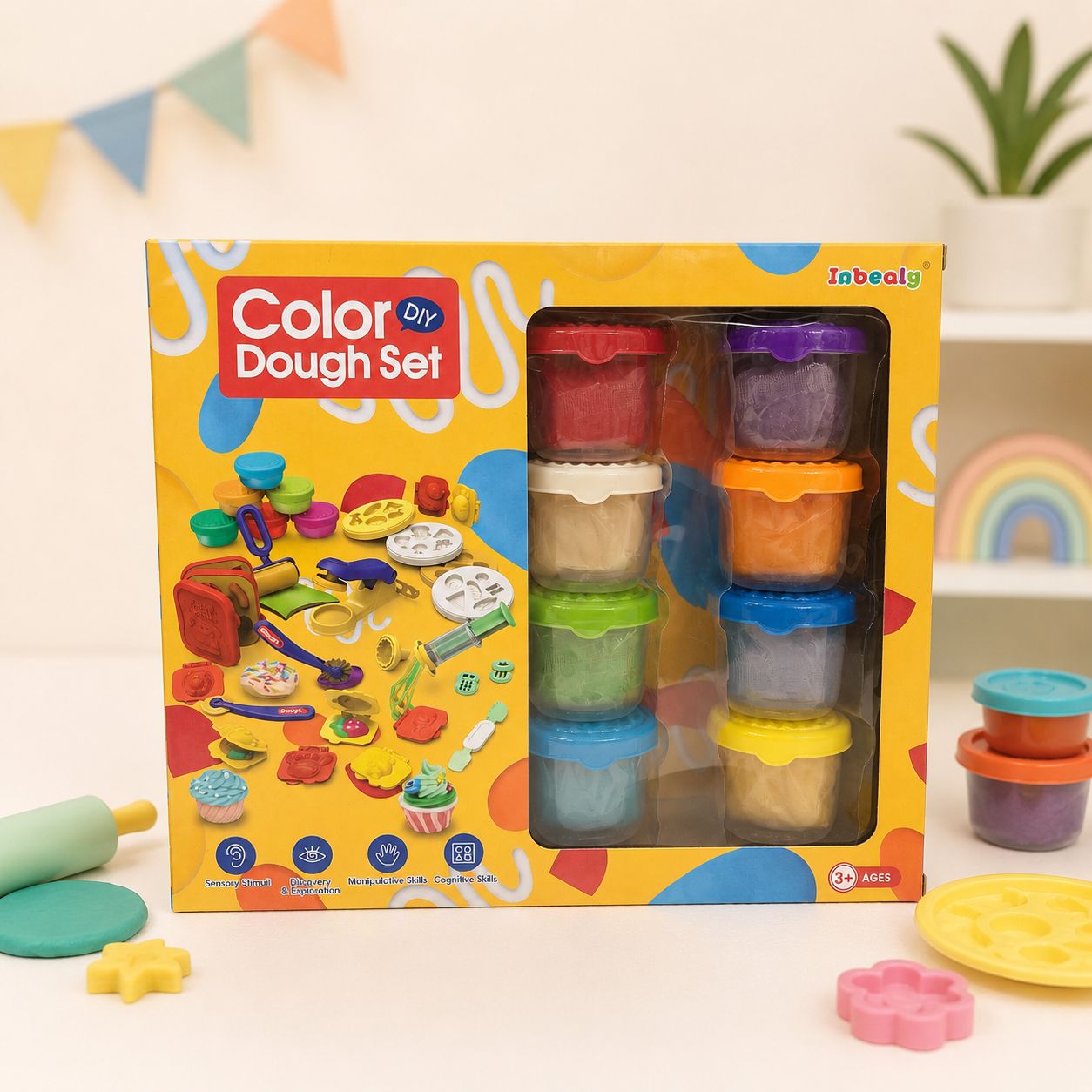Kids’ Color Dough Creative Play Set