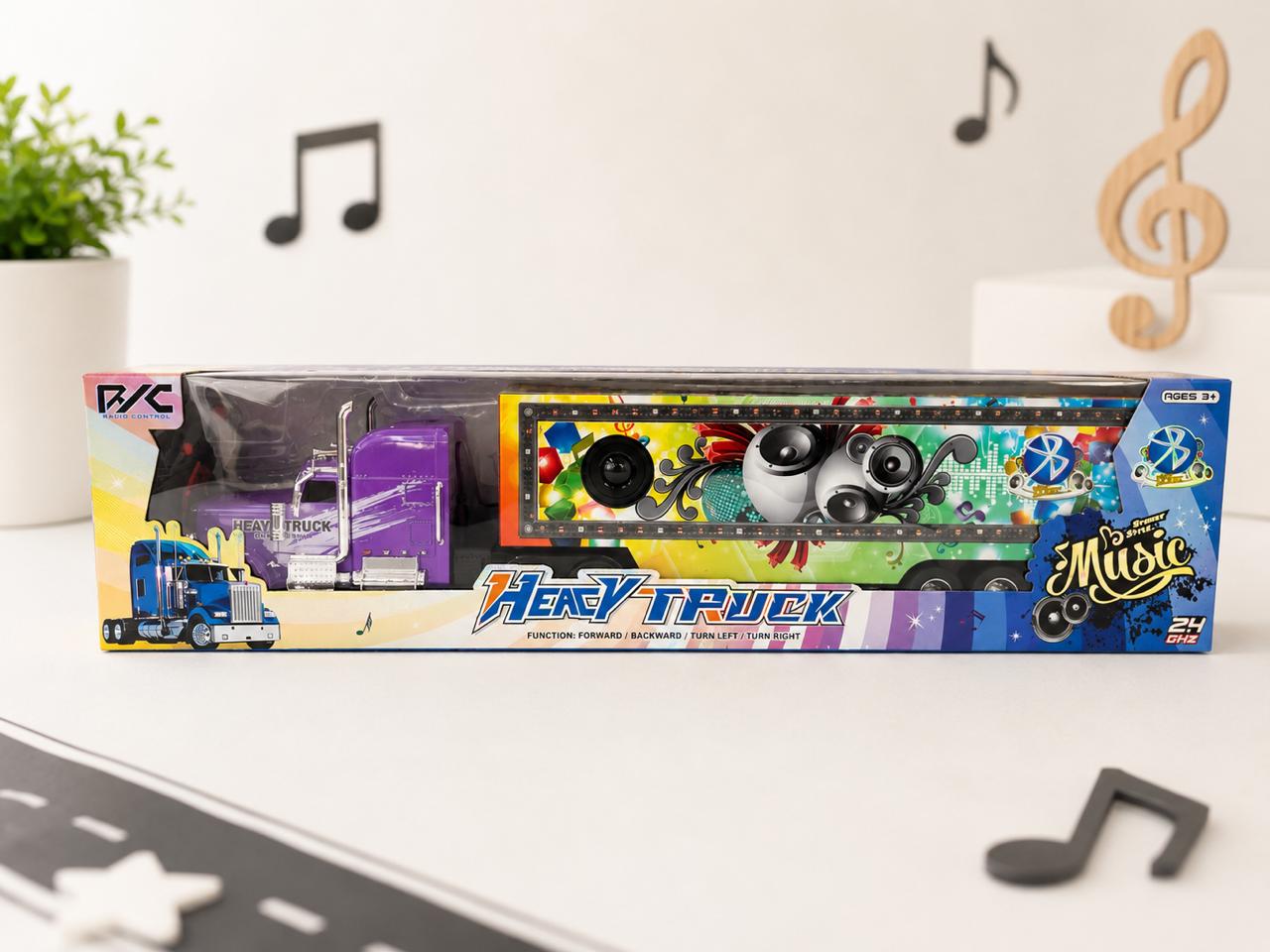 Remote-Control Heavy Music Truck