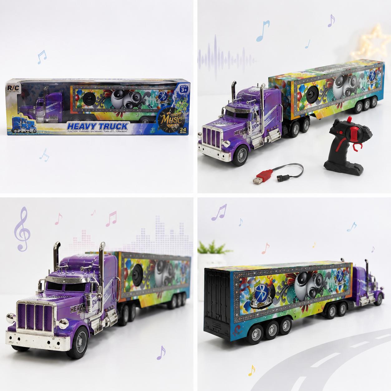 Remote-Control Heavy Music Truck