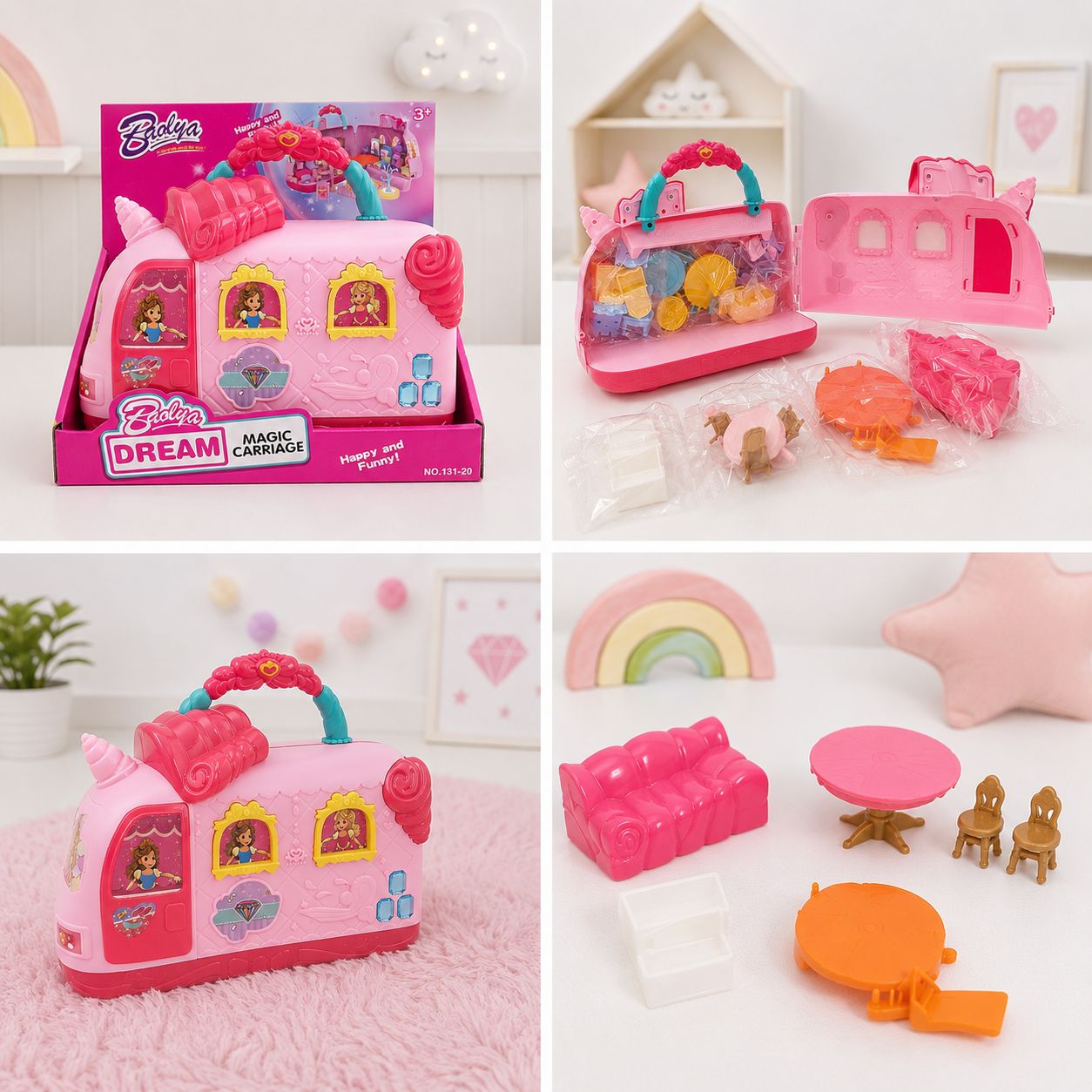 Dream Magic Carriage Furniture Playset