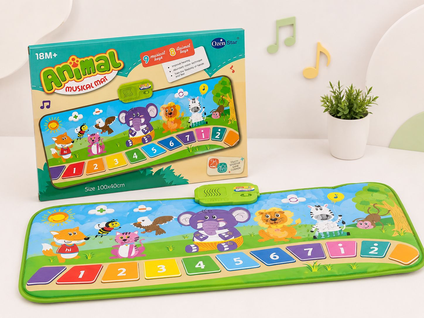 Kids’ Interactive Animal Musical Mat