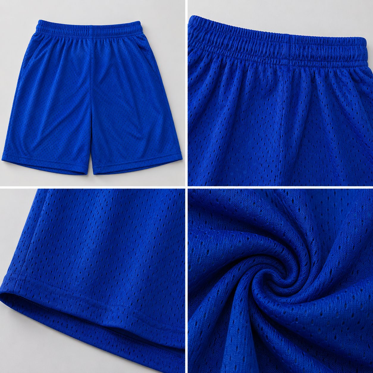 Hill Adult Mesh Sports Shorts – Royal Blue