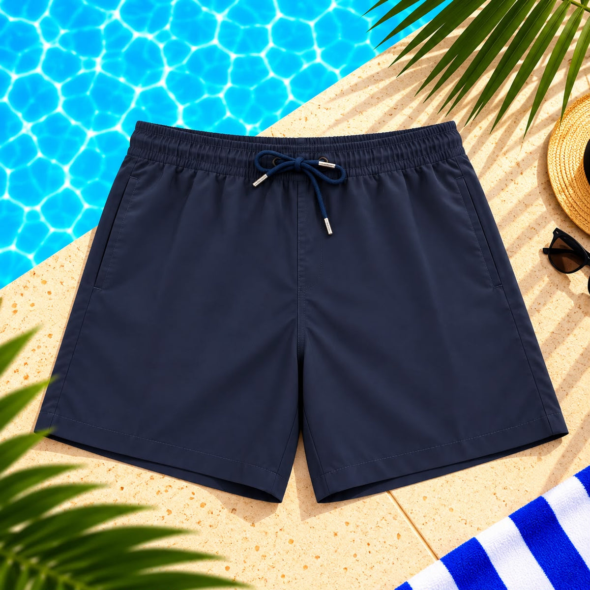 Classic Drawstring Shorts – Navy