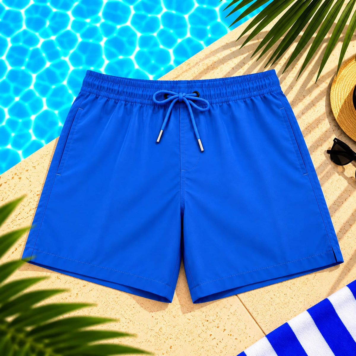 Classic Drawstring Shorts – Royal Blue