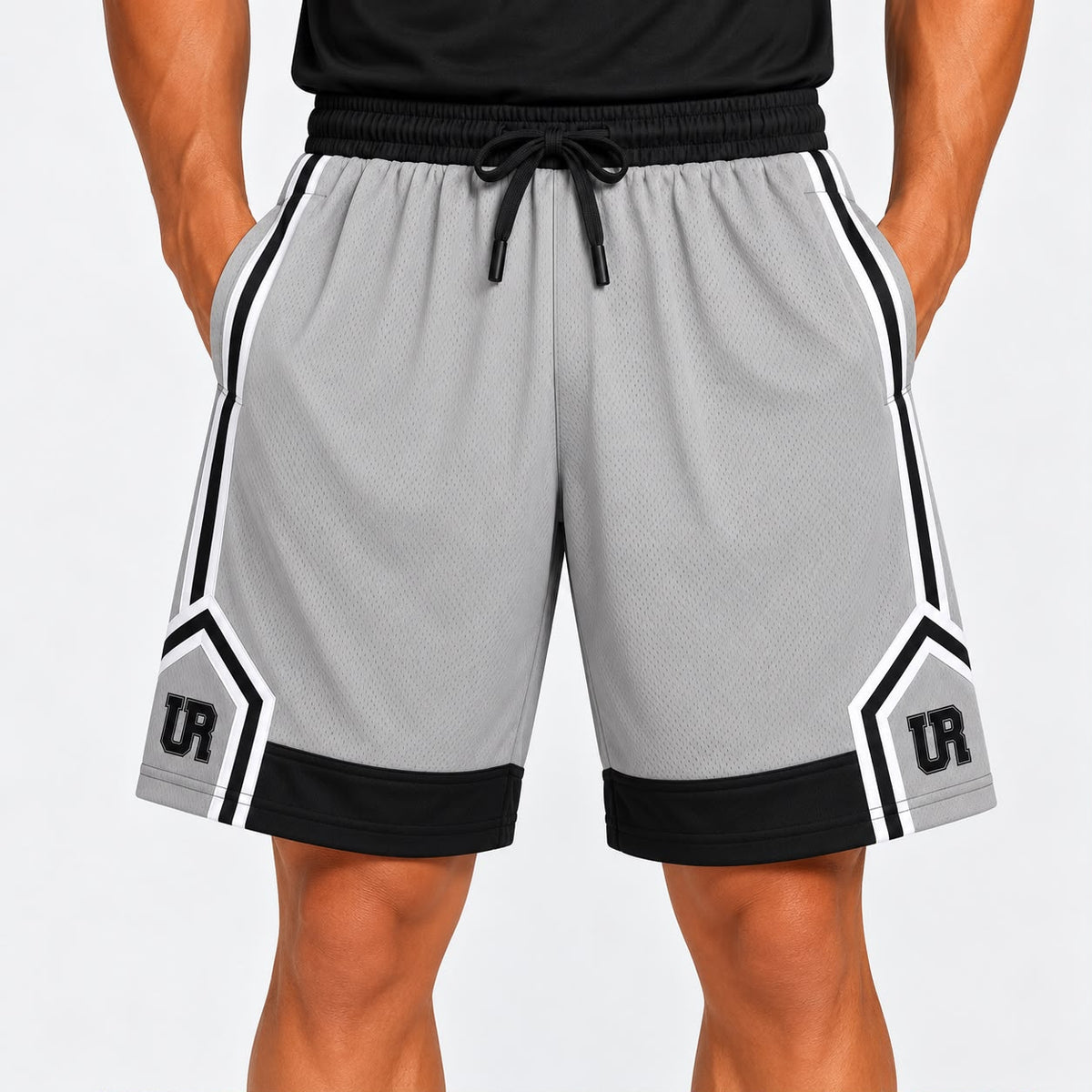 Men's Sport Shorts 7181 Grey