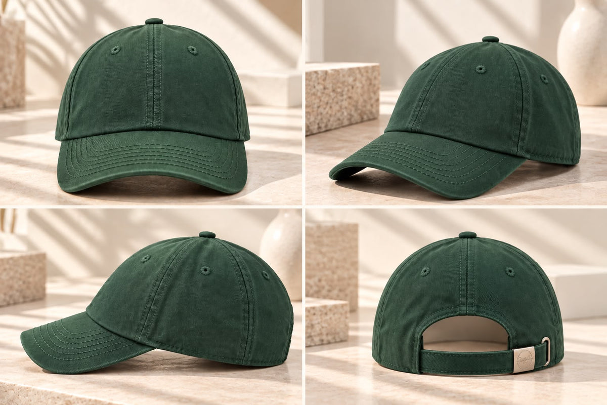 Men’s Classic Adjustable Baseball Cap – Green