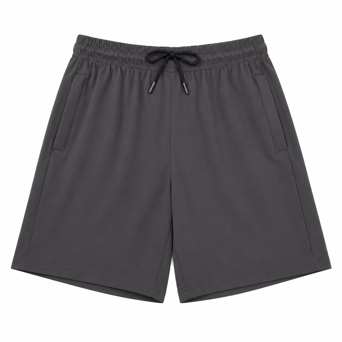Men’s Classic Stretch Drawstring Shorts – Dark Grey