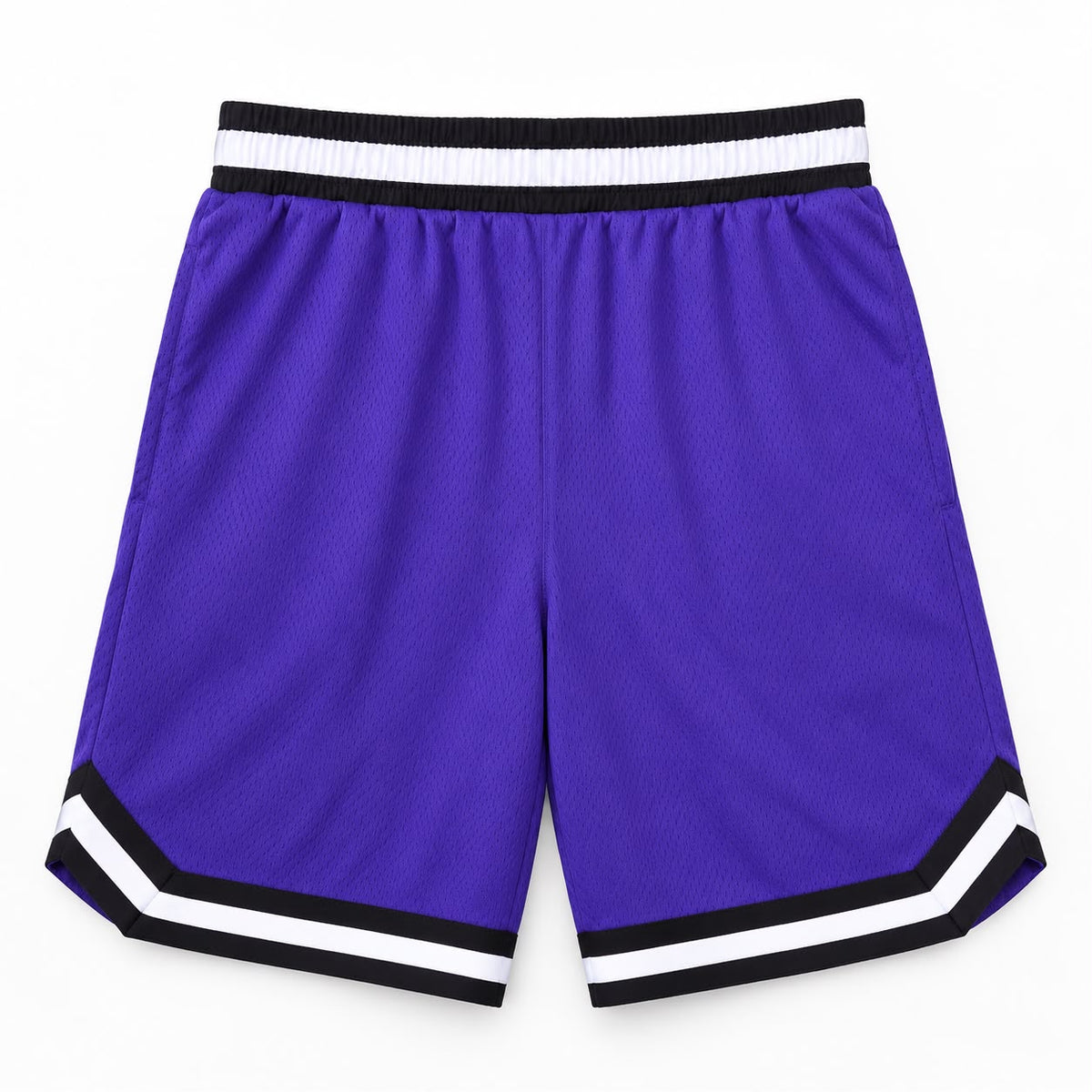 Men’s Mesh Basketball Shorts – Purple