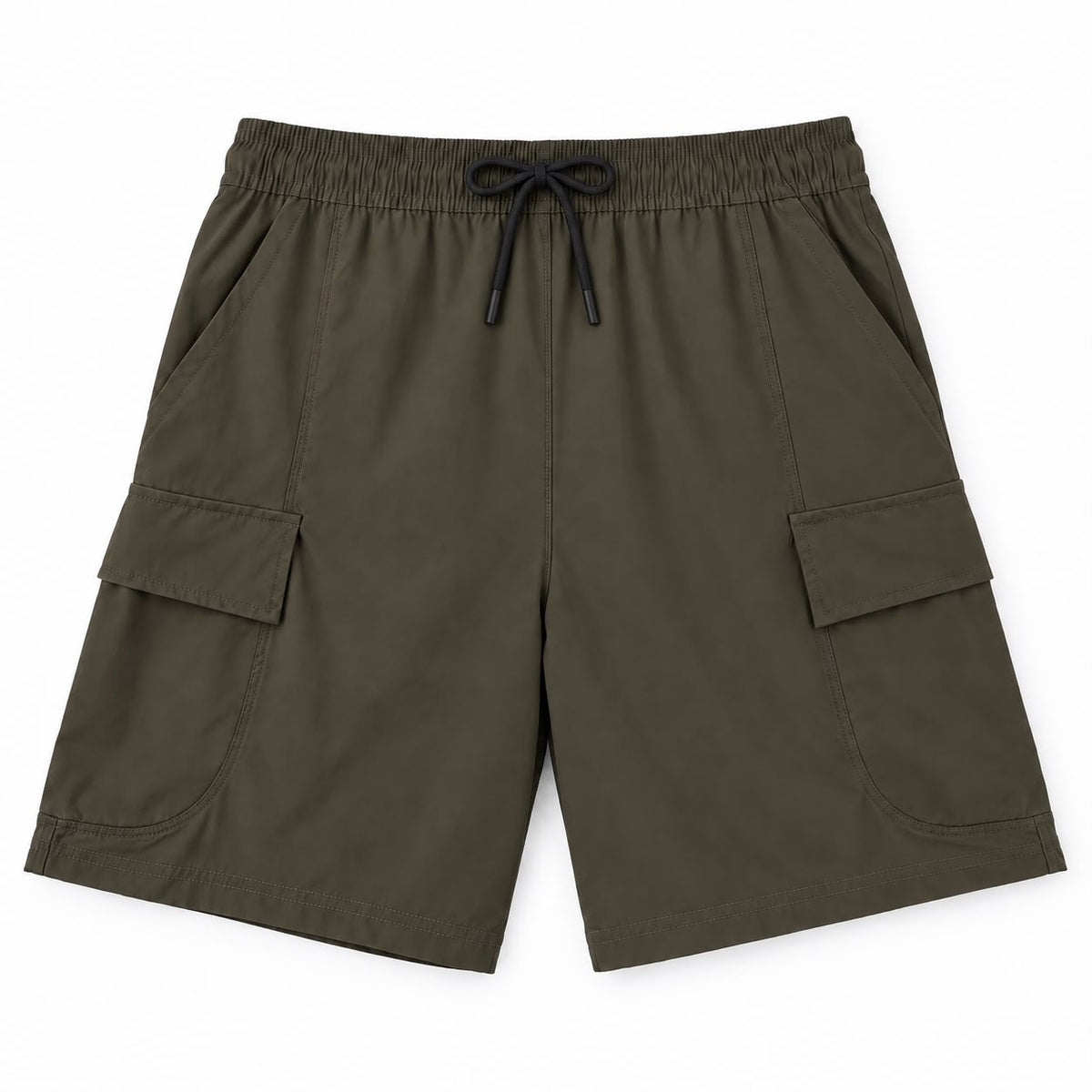 Men’s Active Cargo Shorts – Olive Green