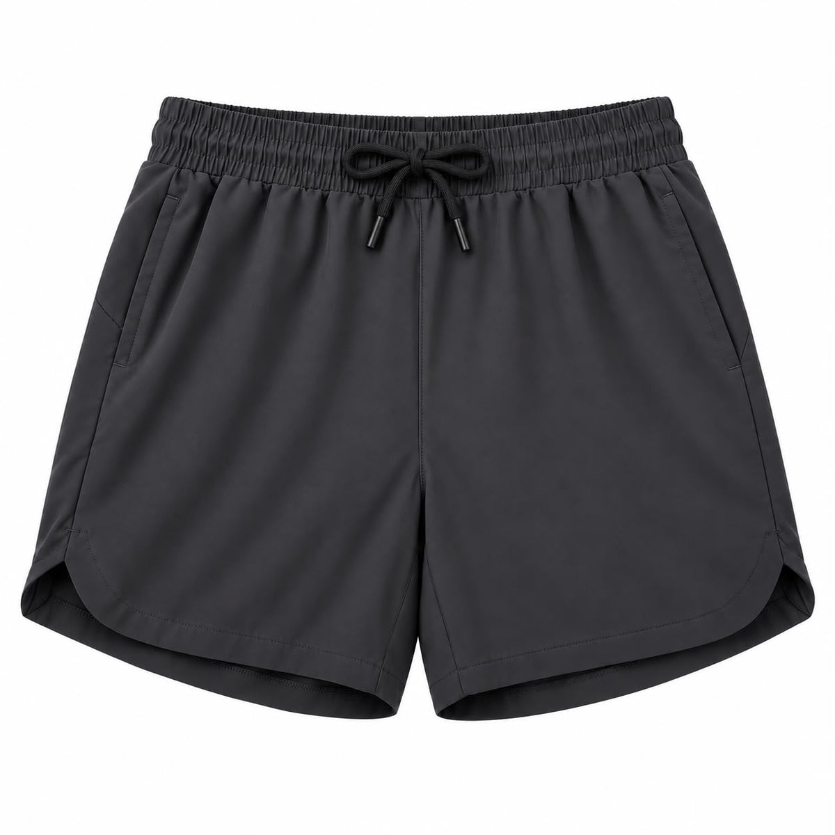 Men’s Stretch Drawstring Shorts – Dark Grey