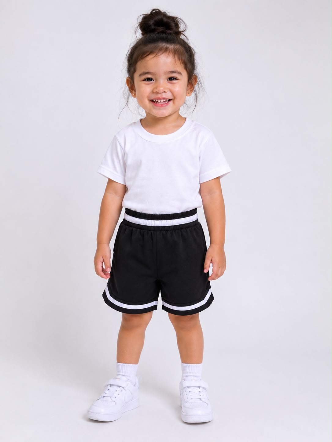 Toddler Basketball Shorts UR-16-K – Black