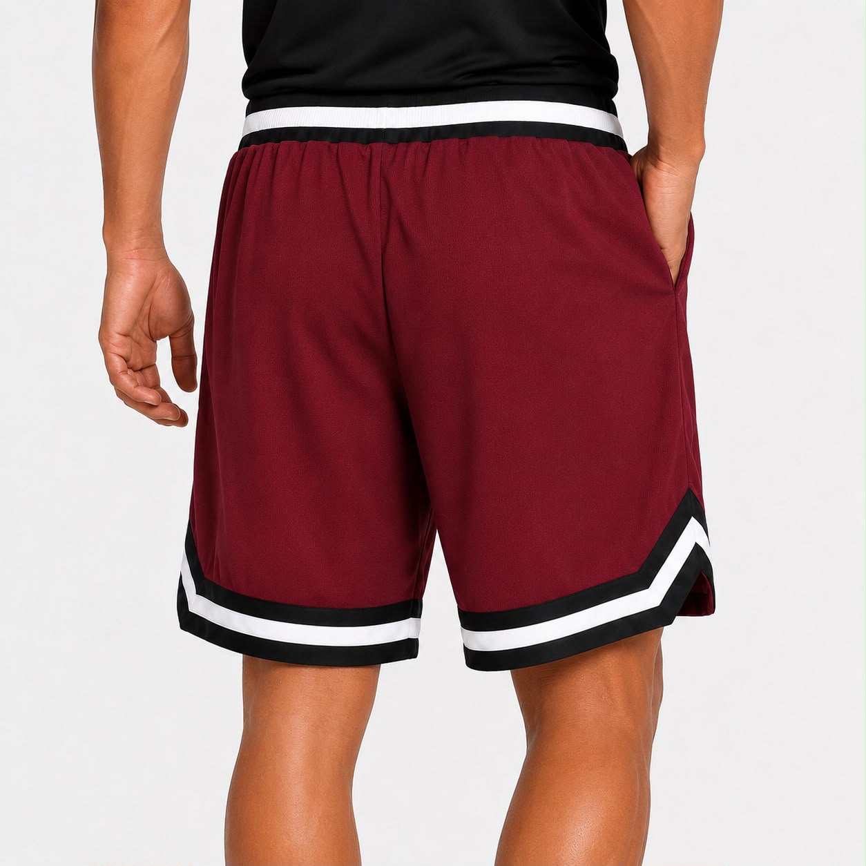 Men’s UR-16 Basketball Shorts – Maroon