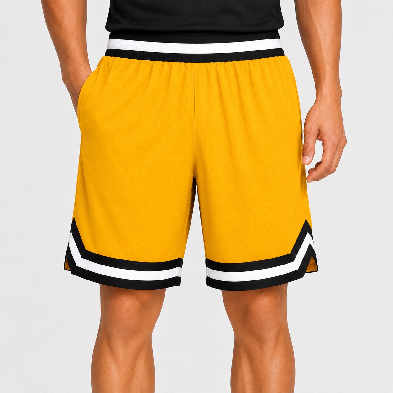 Men’s UR-16 Basketball Shorts – Yellow