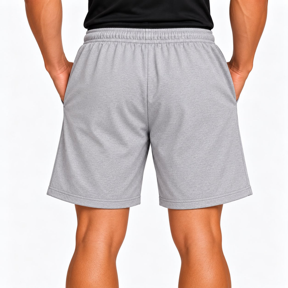 Casual Drawstring Shorts – Grey