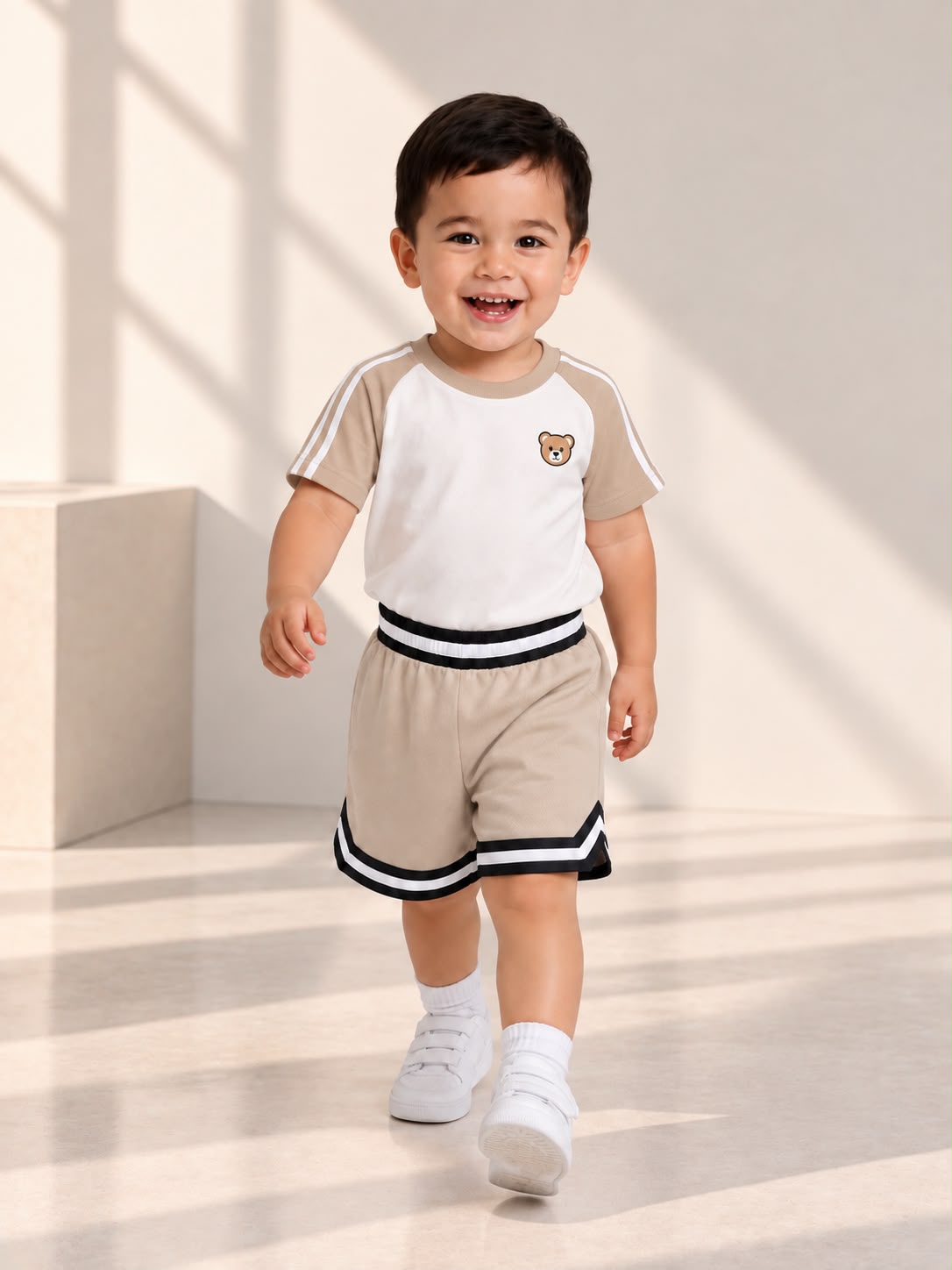 Toddler Basketball Shorts UR-16-K – Apricot