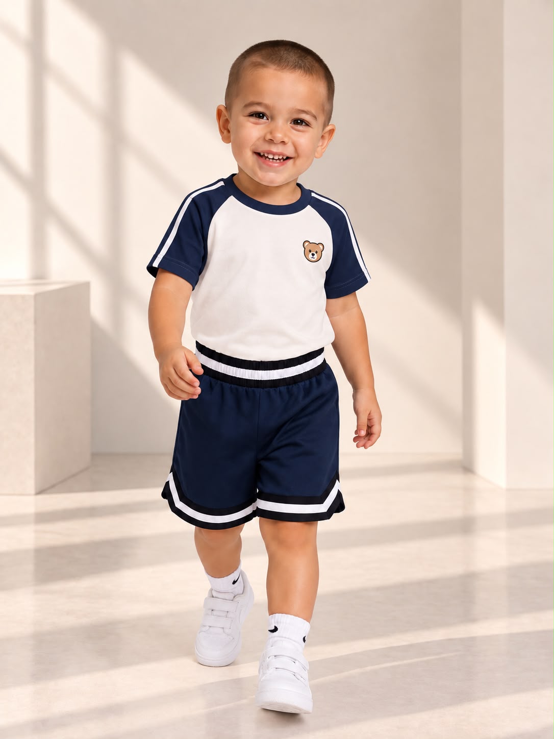 Toddler Basketball Shorts UR-16-K – Navy Blue