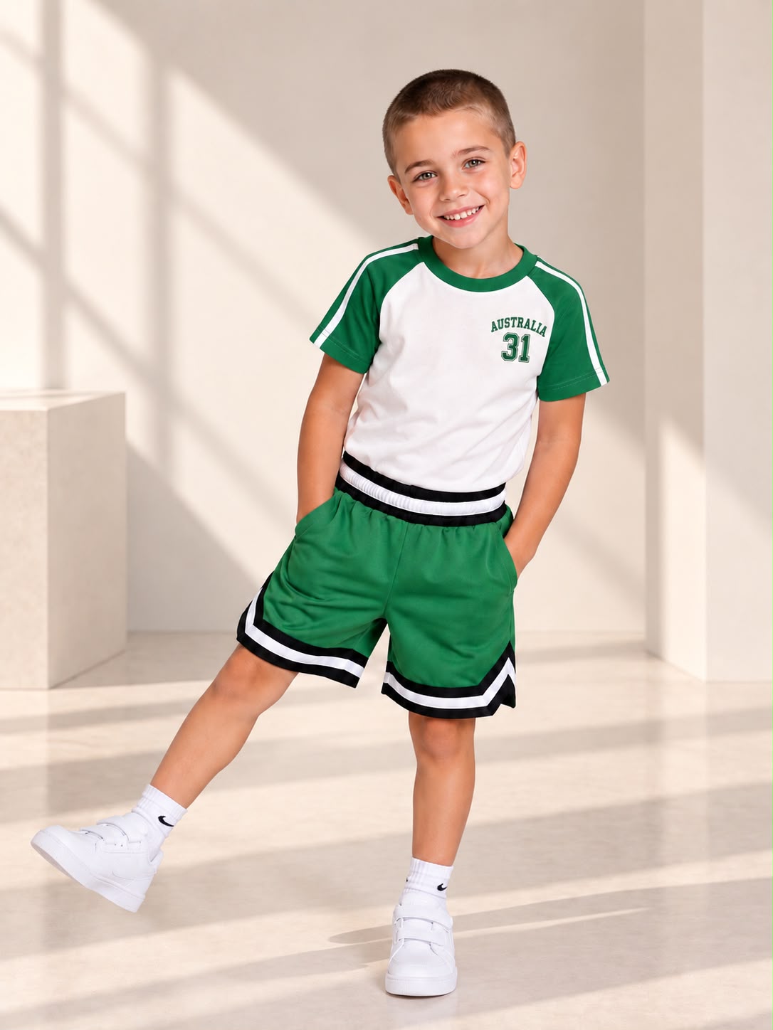 Toddler Basketball Shorts UR-16-K D. Green