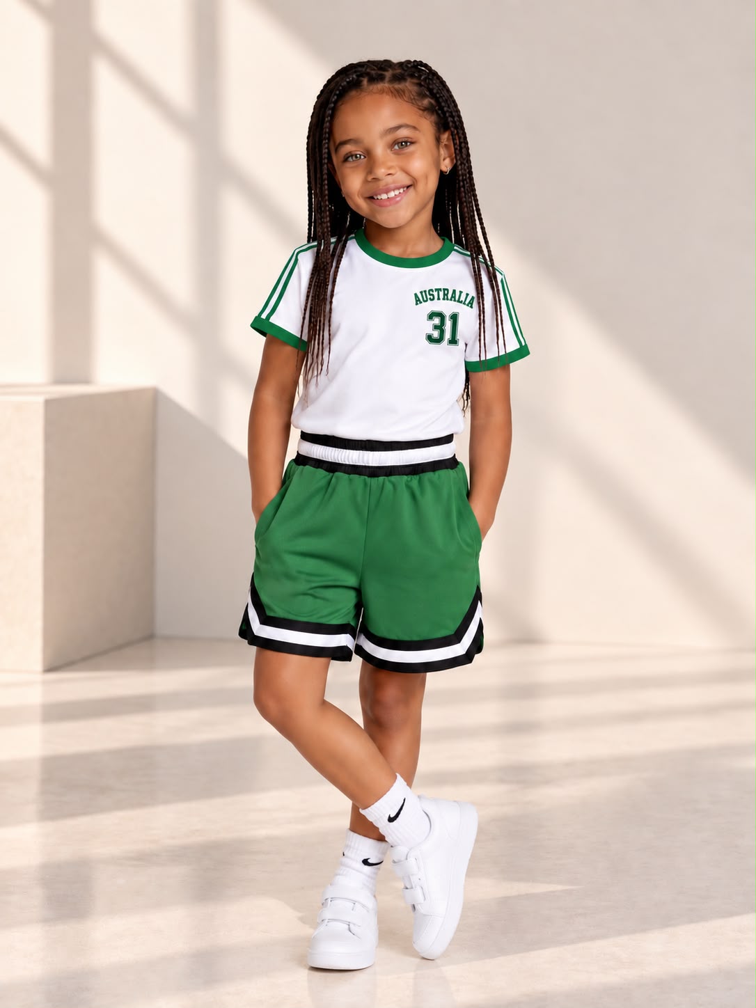 Toddler Basketball Shorts UR-16-K D. Green