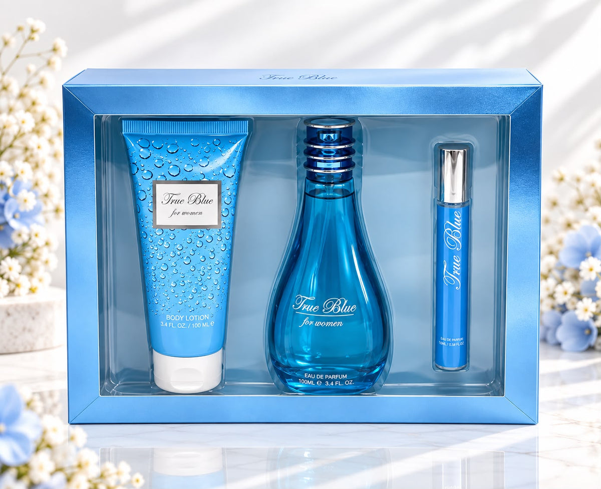 True Blue Fragrance Gift Set for Women
