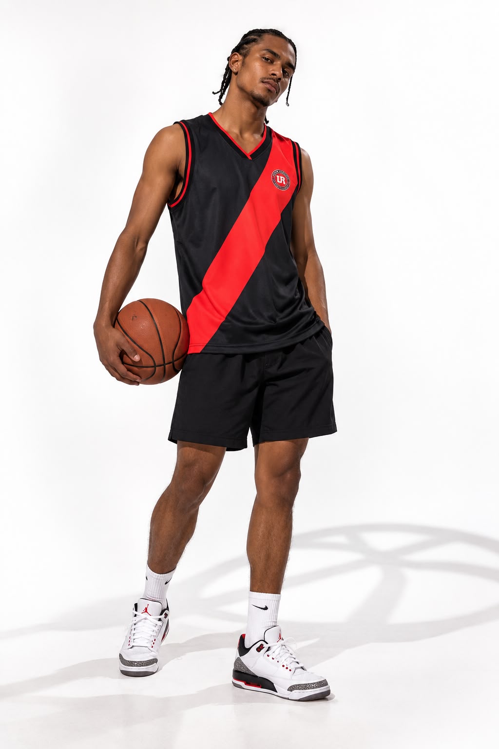 AFL 1 43 Jersey Black Red