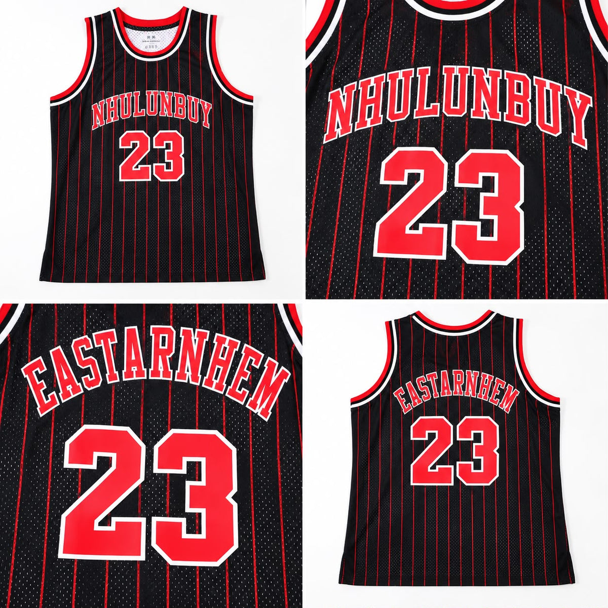 Nhulunbuy 23 Basketball Jersey Stripe