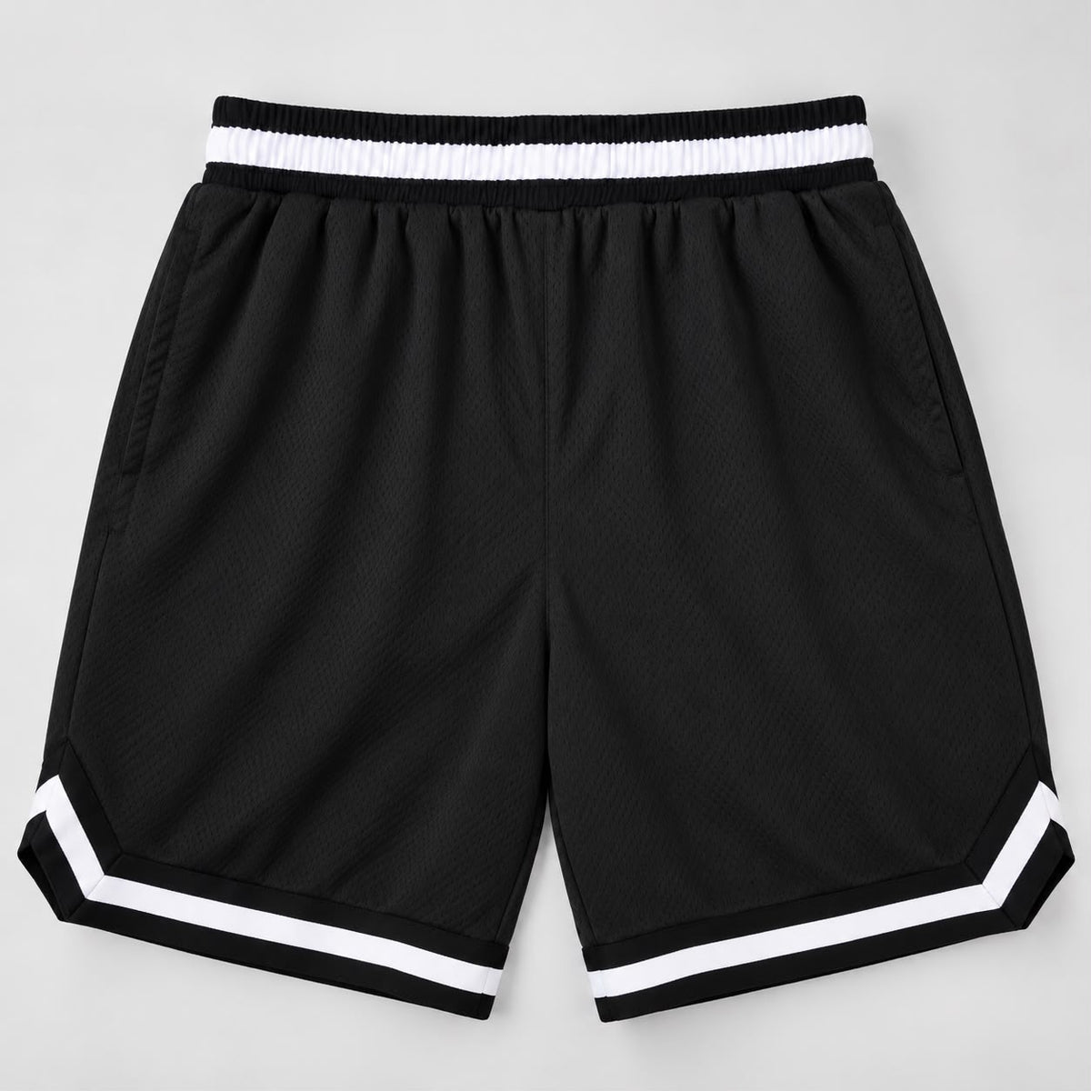 Men’s Mesh Basketball Shorts – Black