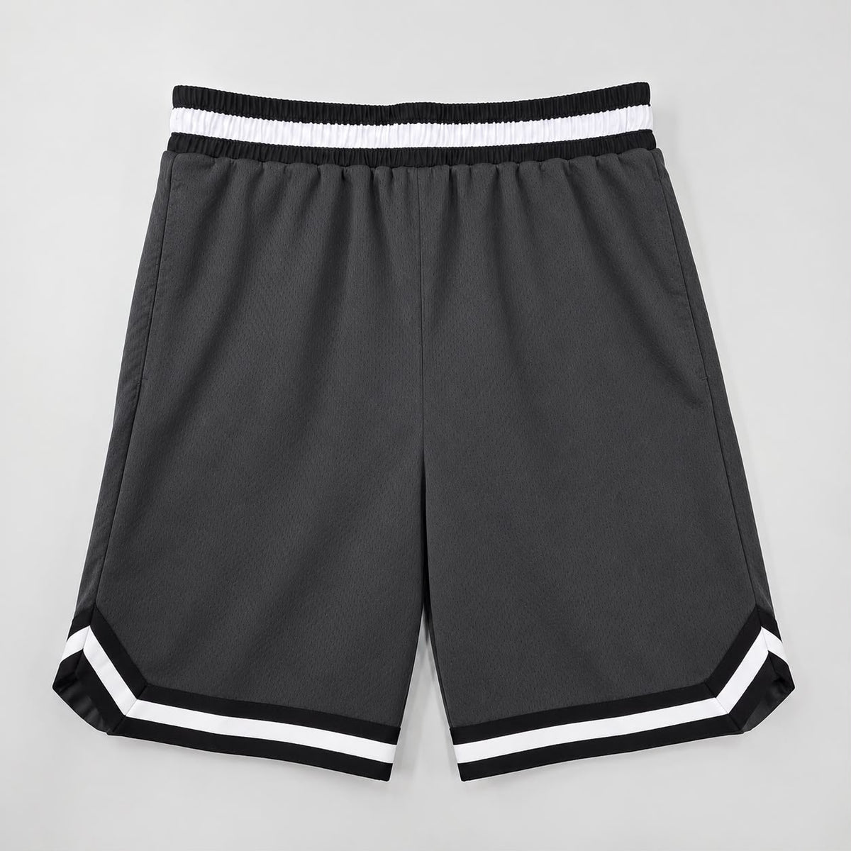 Men’s Mesh Basketball Shorts – Dark Grey