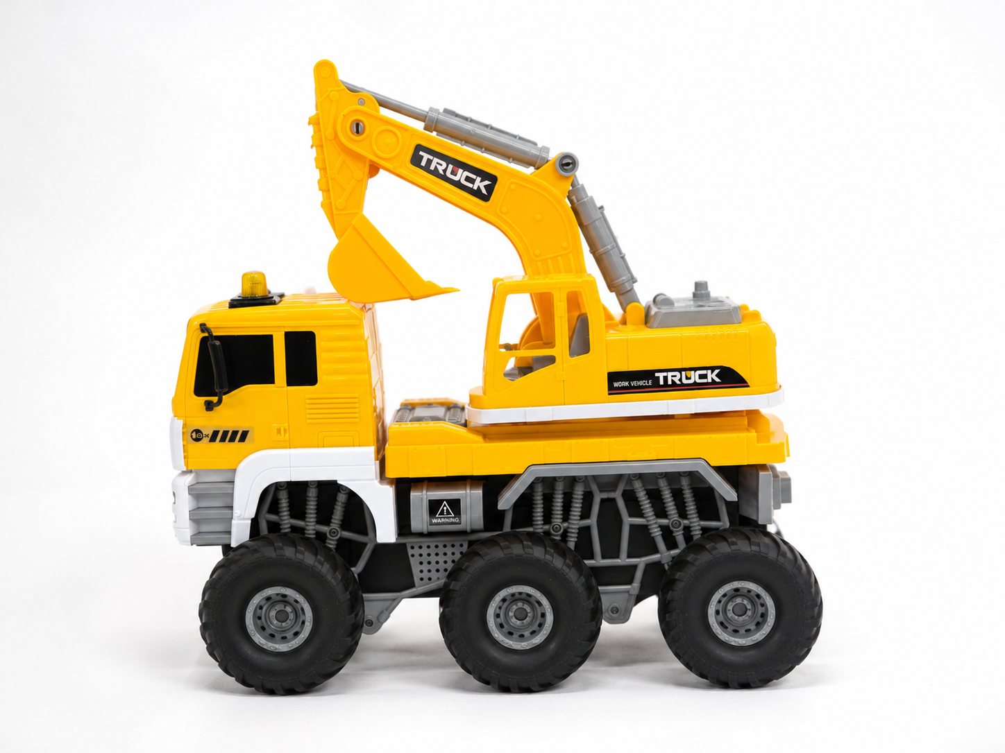 Remote Control 6x6 Engineering Excavator Truck | 2.4GHz RC Construction Vehicle (6+)
