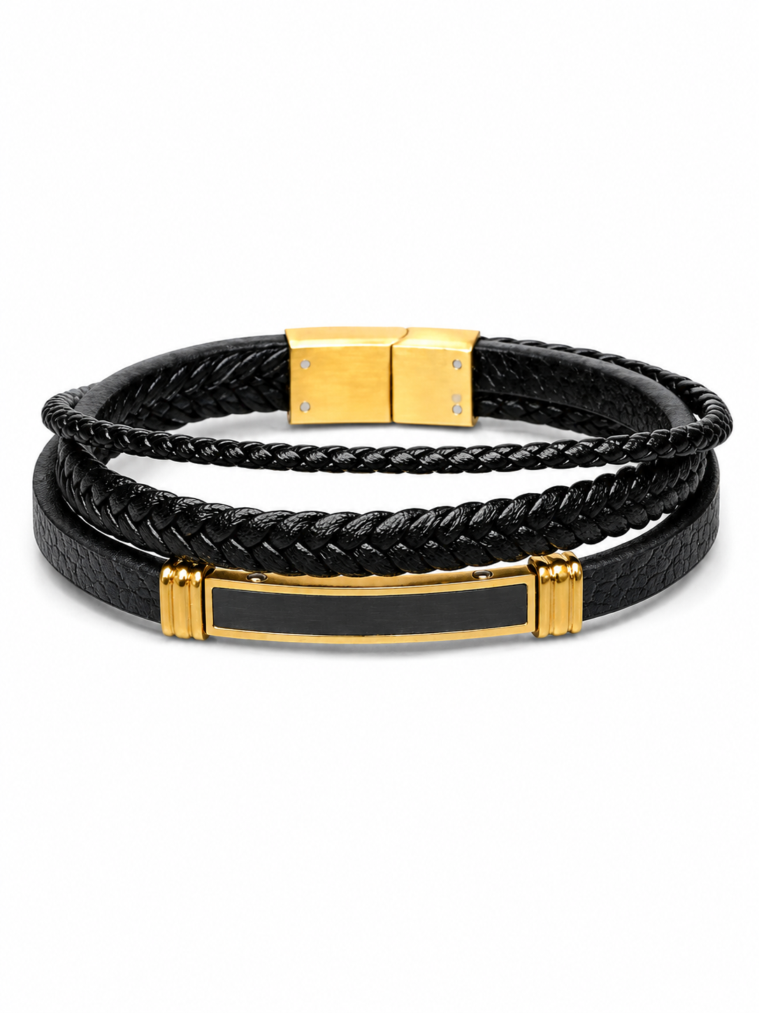 Multi-Layer Leather Fashion Bracelet