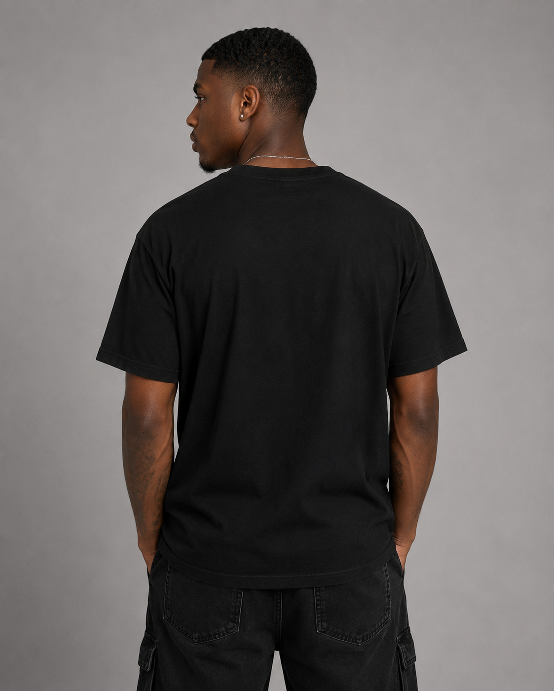 Men's Wiz Khalifa Graphic T-Shirt | Men's Streetwear Tee - Black