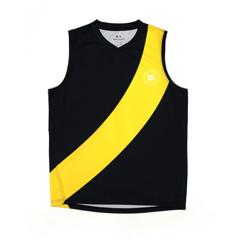 Black Yellow AFL Team Jersey – 2025 Australian Football Jersey – Urban ...