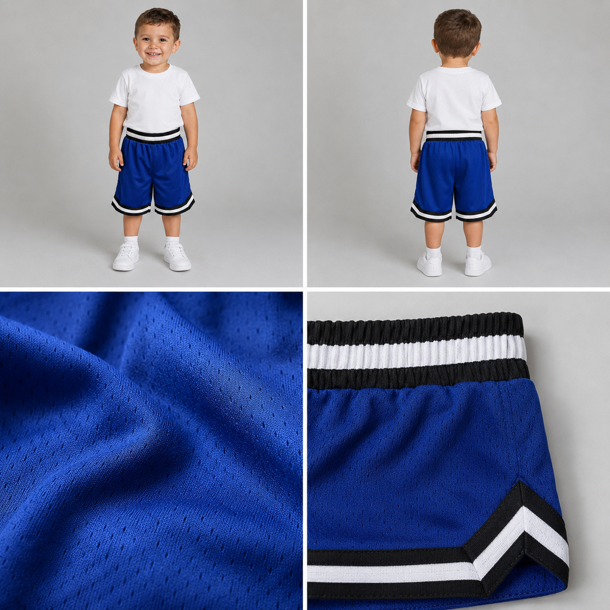 Toddler Basketball Shorts UR-16-K – Navy Blue