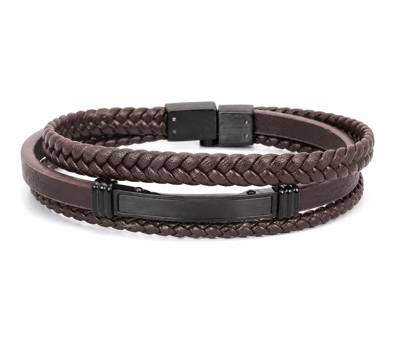 Multi-Layer Leather Fashion Bracelet