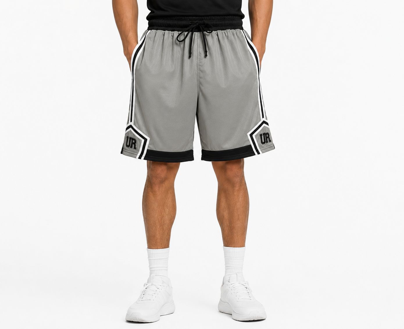 Mesh Shorts Gray