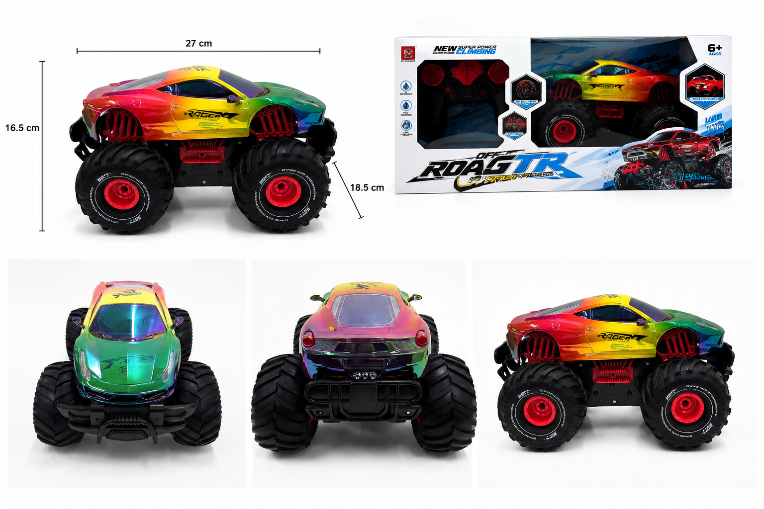 Remote Control Amphibious Off-Road Vehicle RCC