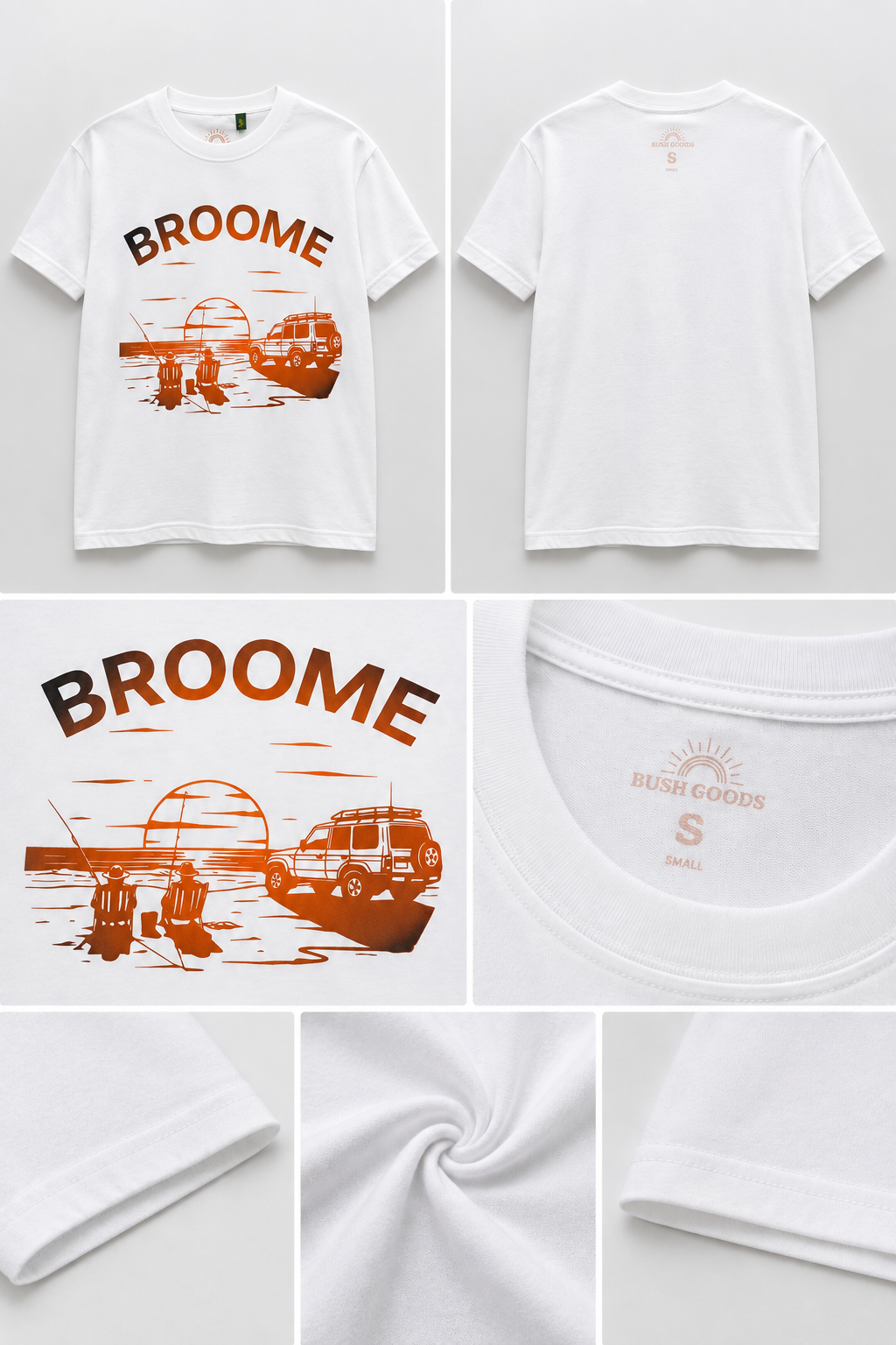 Broome Sunset Adventure Graphic T-Shirt