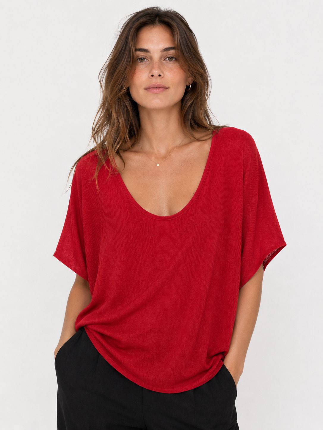 Women's Red Top