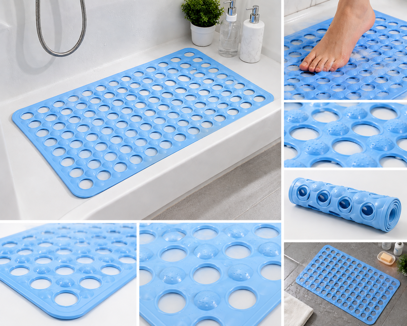 PVC Non-Slip Bath Mat – DK-1